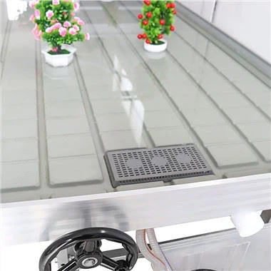 Оранжерийни подвижни пейки за отглеждане